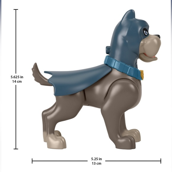 DC League of Super-Pets Talking Ace Poseable Figure with Sounds & Phrases - Picture 5 of 8